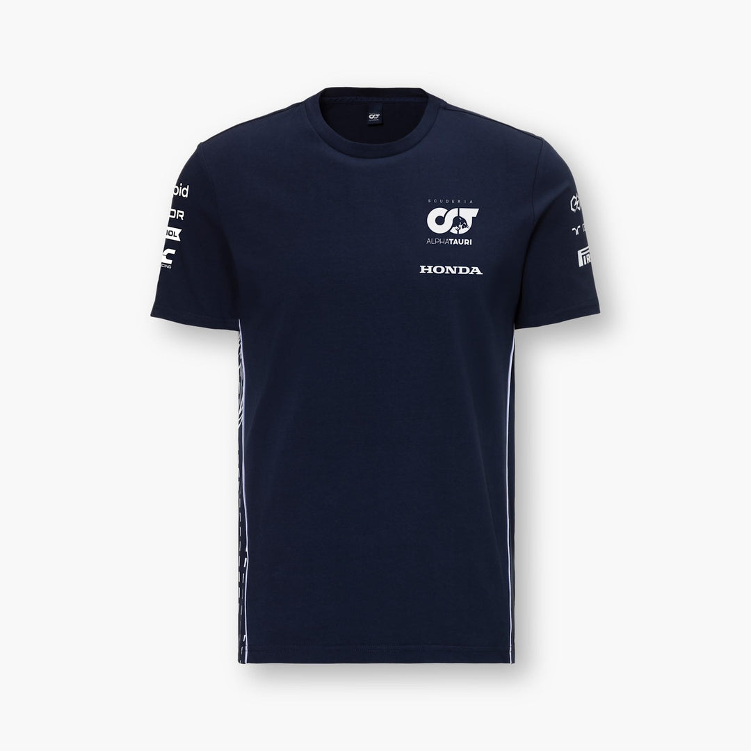 Scuderia AlphaTauri Official Teamline T-Shirt, Herren - Original Merchandise M Blau, M Blau