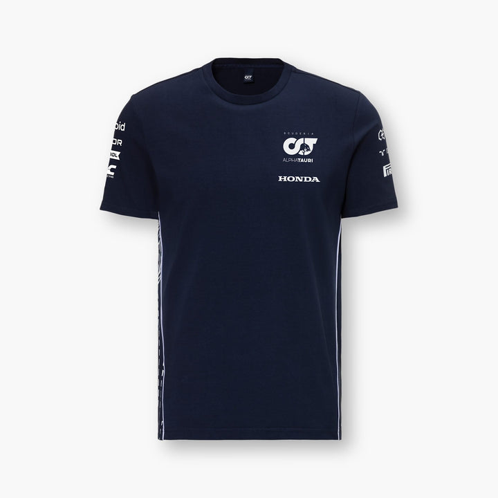 Scuderia AlphaTauri Official Teamline T-Shirt, Herren - Original Merchandise M Blau, M Blau