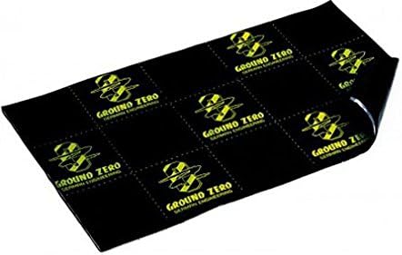 Ground Zero GZDM 1850ML - Dämmmatte, 230 x 400 x 4,5 mm, 20 Blatt Dämmmatten