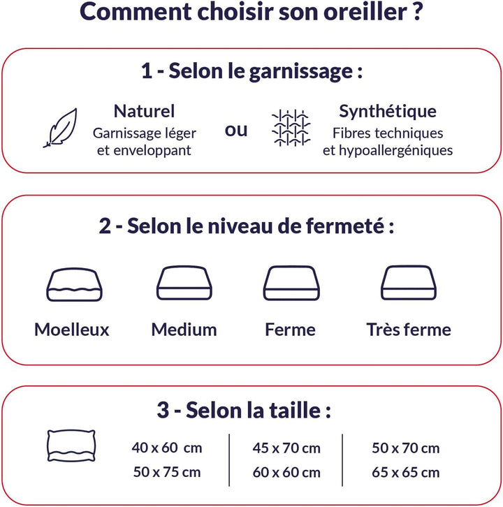 Dodo 64476 Calgary Kissen, Gänse- und Entendaunen/Federn, 65 x 65 cm, Weiss Einzigartig, Einzigartig