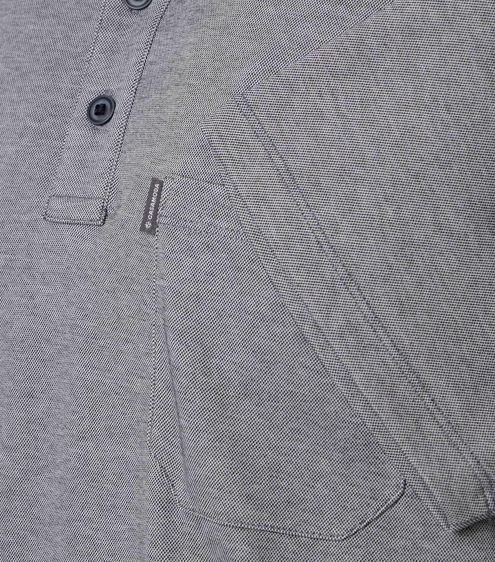 CASAMODA Polo-Shirt Uni S Grau, S Grau