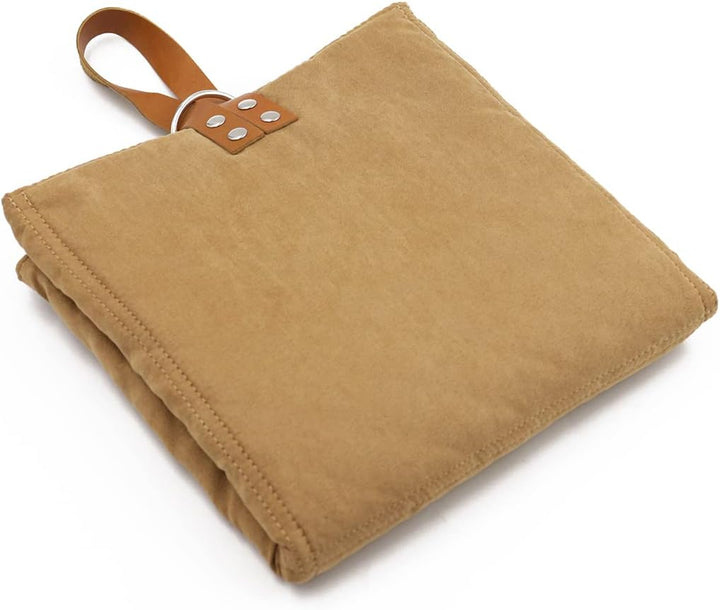 Paws&Co Hundedecke für unterwegs faltbar tragbar perfekt für Camping Picknick Outdoor 75x50cm (M, Br