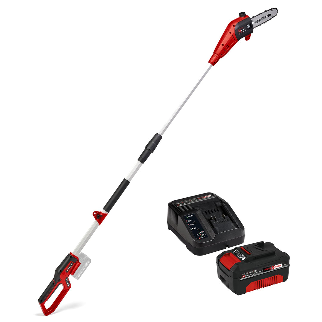 Einhell Akku-Hochentaster GC-LC 18/20 Li T Power X-Change (Lithium-Ionen, Motorkopf mit 30° Neigung,