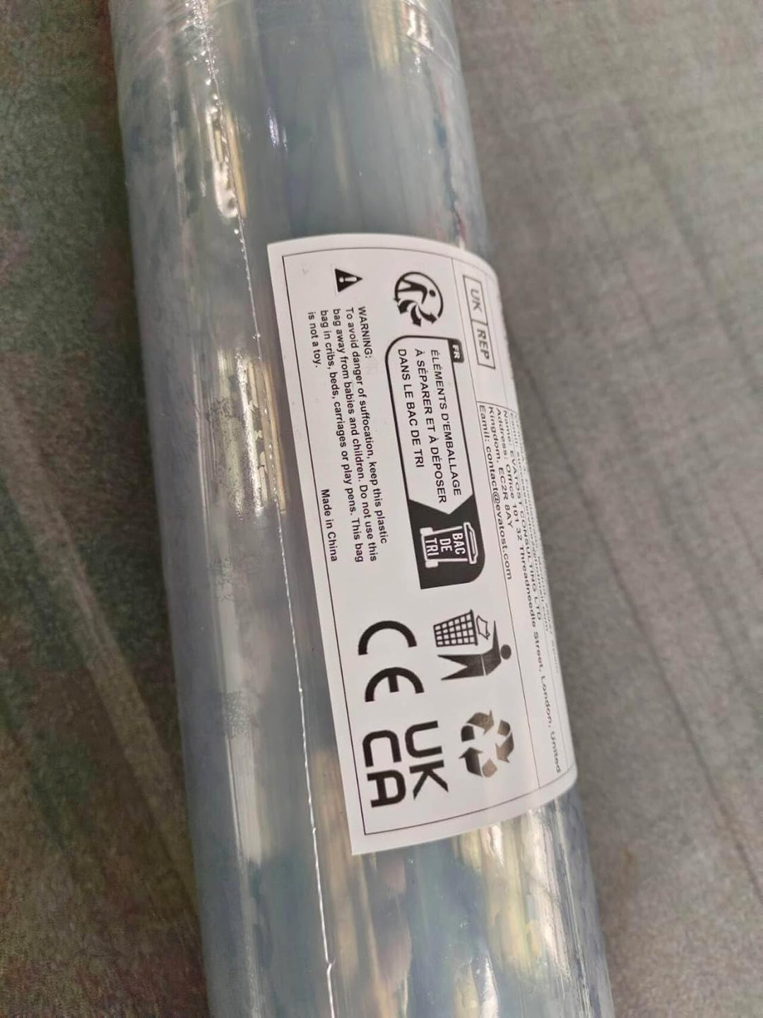 OstepDecor Glasklar Folie 1.5mm, transparente Tischdecke, Tischschutz, Schutztischdecke, Tischfolie
