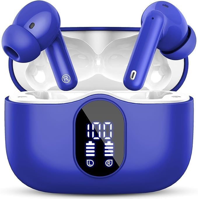 Btootos Bluetooth Kopfhörer, Kopfhörer Kabellos Bluetooth 5.4 mit App Sport In Ear Kopfhörer, Wirele