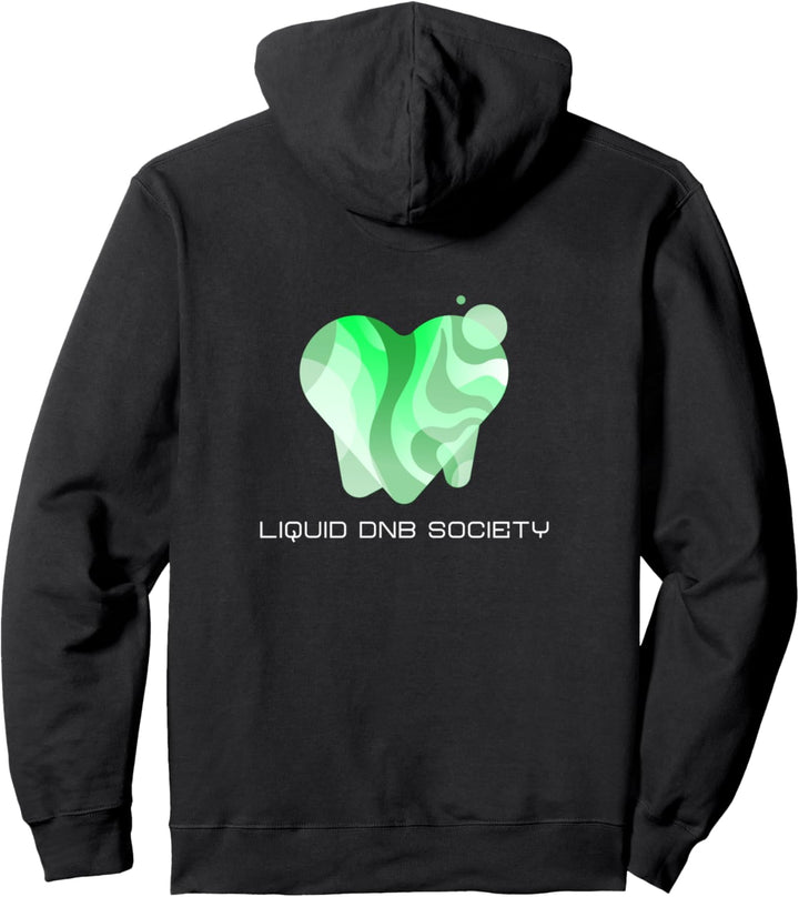 Liquid DnB Music Junglist EDM Drum und Bass Pullover Hoodie