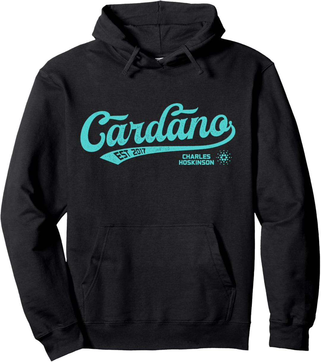 Cardano ADA Kryptowährung Kryptowährung Blockchain Logo Pullover Hoodie