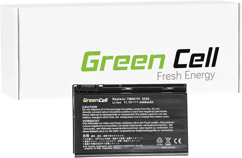 Green Cell® Standard Serie GRAPE32 CONIS71 TM00741 TM00742 TM00751 TM00772 Laptop Akku für Acer Lapt