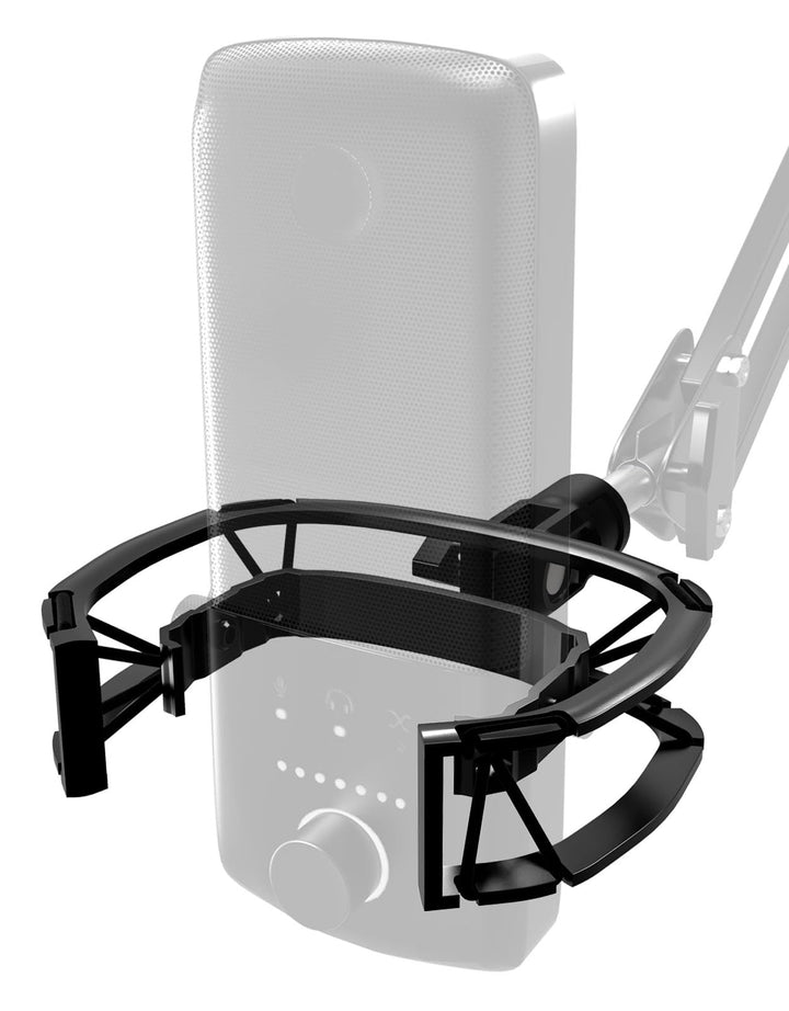 Wave Shock Mount, Kompatibel mit den Elgato Wave 1- und Wave 3-Mikrofonen, Metallrahmen und Verstärk