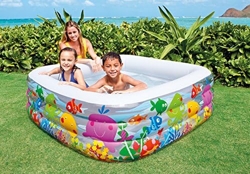 Intex 57471 NP – Pool Aquarium, Mehrfarbig, 160 x 160 x 50 cm
