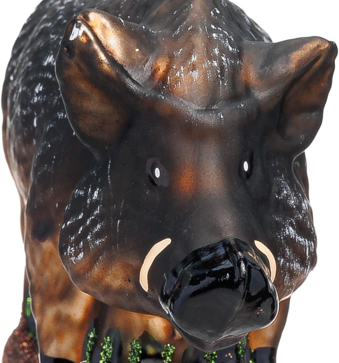 SIKORA Eber besondere Weihnachtskugel Glas Weihnachtsmann Christbaumschmuck Deko Figur Weihnachten A