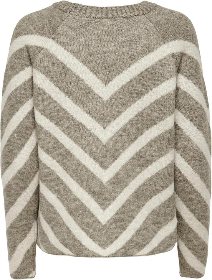 ONLY Damen ONLELIZA L/S Pullover KNT NOOS 15191792 S Mermaid, S Mermaid