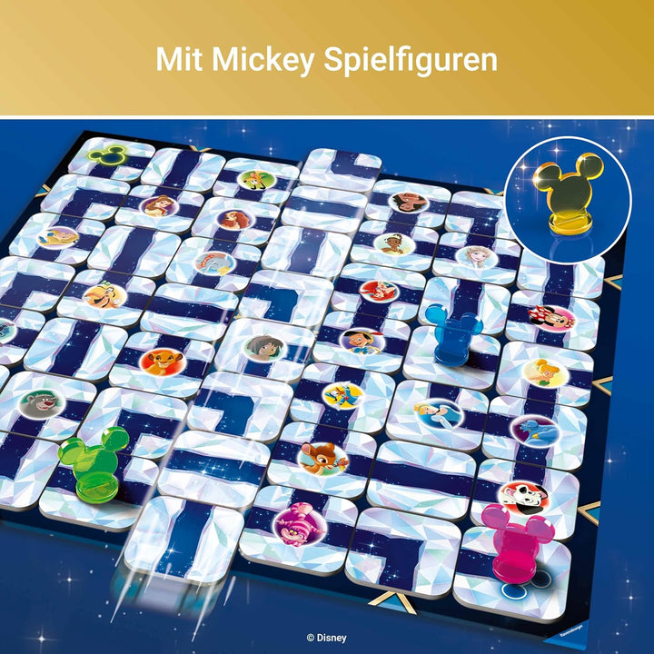 Ravensburger 27460 - Disney 100 Labyrinth - Der Familienspiel-Klassiker für 2-4 Spieler ab 7 Jahren