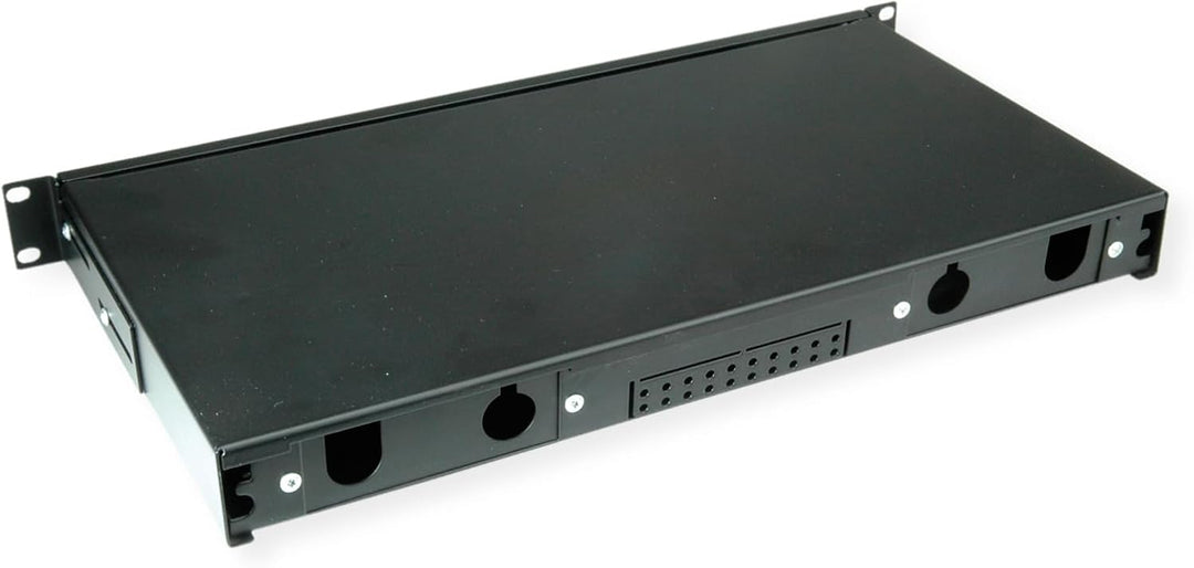 VALUE 19"-Spleissbox leer 1 HE, ausziehbar, 24x SC SX/LC DX