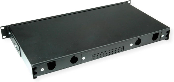 VALUE 19"-Spleissbox leer 1 HE, ausziehbar, 24x SC SX/LC DX