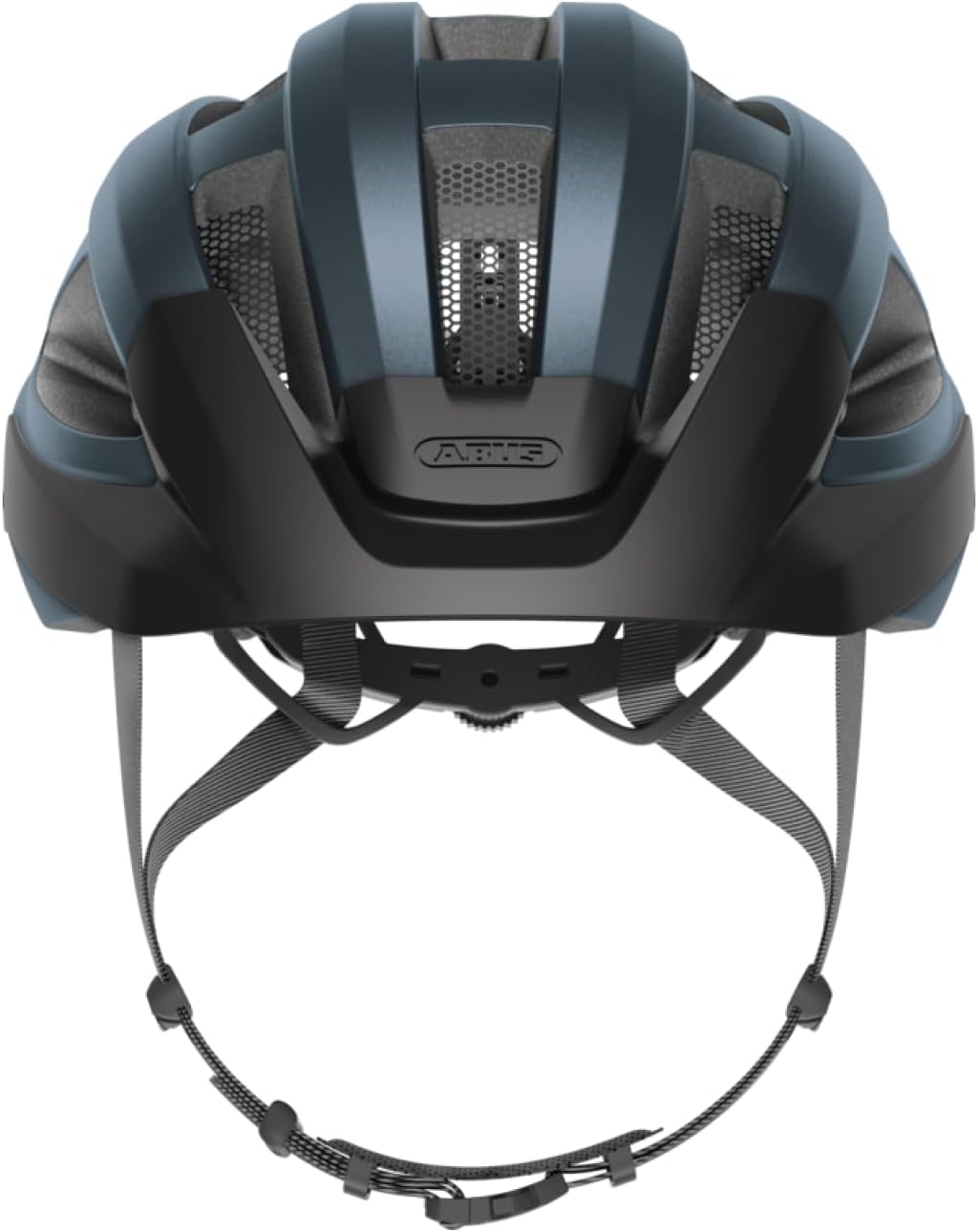ABUS Rennradhelm Macator - sportiver Fahrradhelm für Einsteiger - auch für Zopfträger/-innen - für D