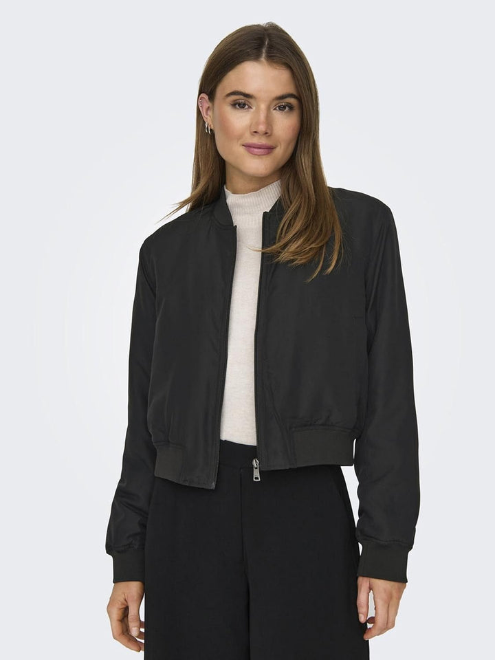 ONLY Damen Onlalma Bomber OTW Noos Jacke XL Schwarz, XL Schwarz