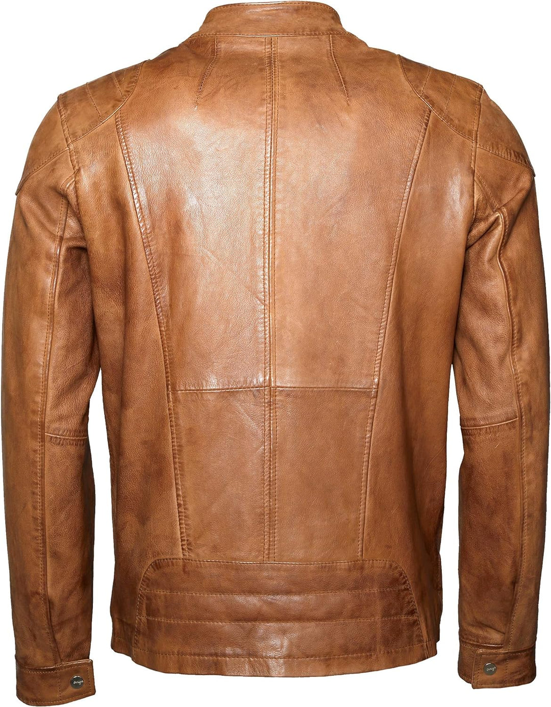 MAZE Herren Lederjacke Flint Brown XL