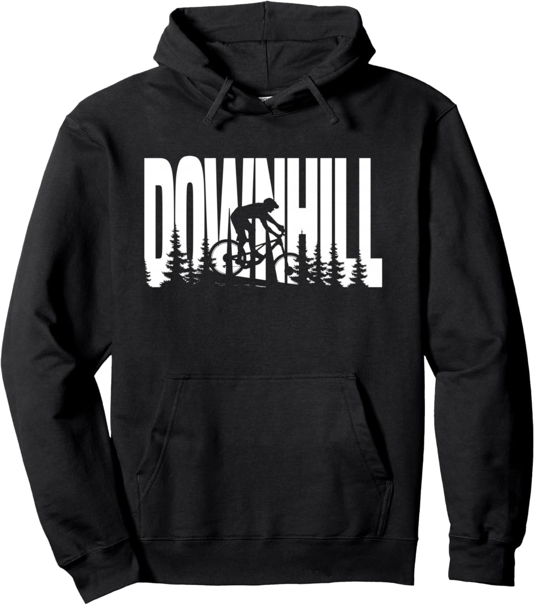 Downhill - Lustiges Fahrrad Mountainbike MTB Pullover Hoodie