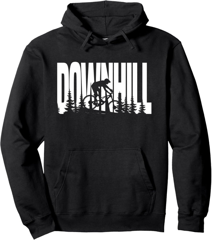 Downhill - Lustiges Fahrrad Mountainbike MTB Pullover Hoodie