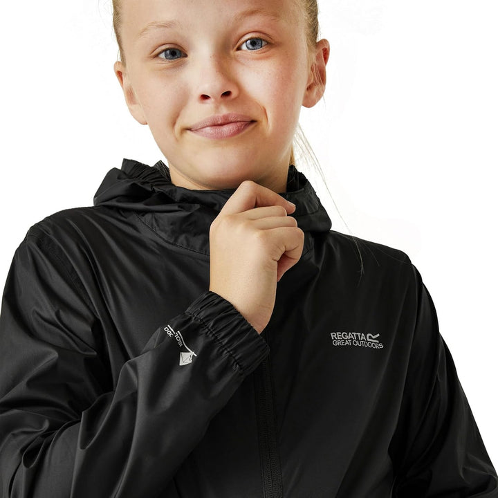 Regatta Unisex Kinder Kid Pack It Jacket III 13 Jahre Schwarz, 13 Jahre Schwarz