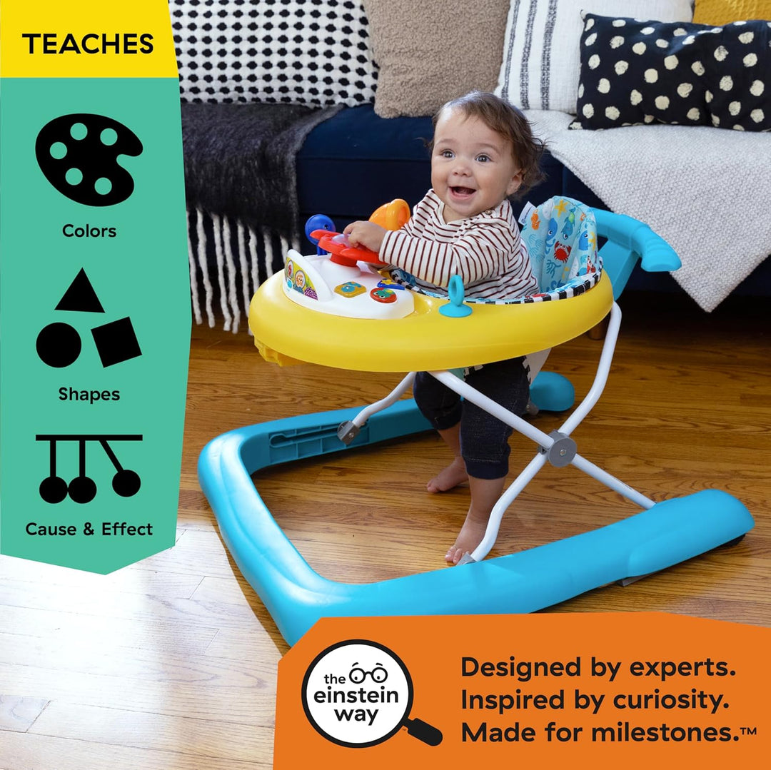 Baby Einstein, Ocean Explorers Dive & Discover 3-in-1 U-Boot-Lauflernhilfe, mit abnehmbarem Bodenspi