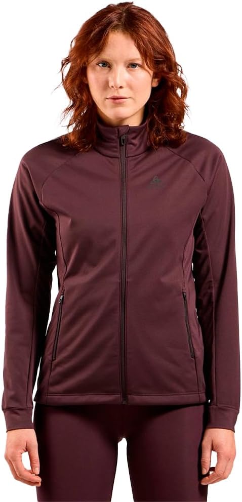 Odlo Damen Skijacke Damen Brensholmen I Skibekleidung I Winterjacke Ski Jacket XS fudge, XS fudge