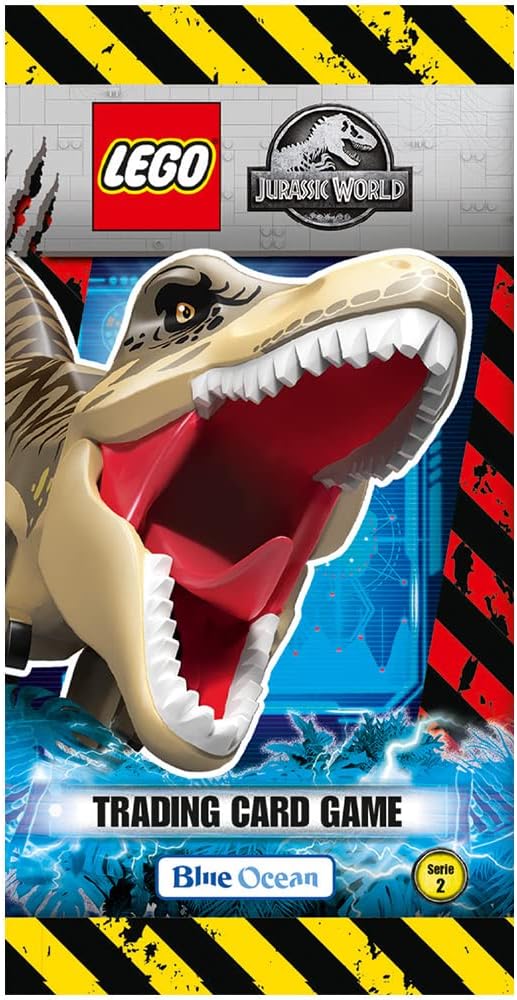 Bundle mit LEGO Jurassic World Trading Cards - Serie 2-1 Display (50 Booster) + Exklusive Collect-it
