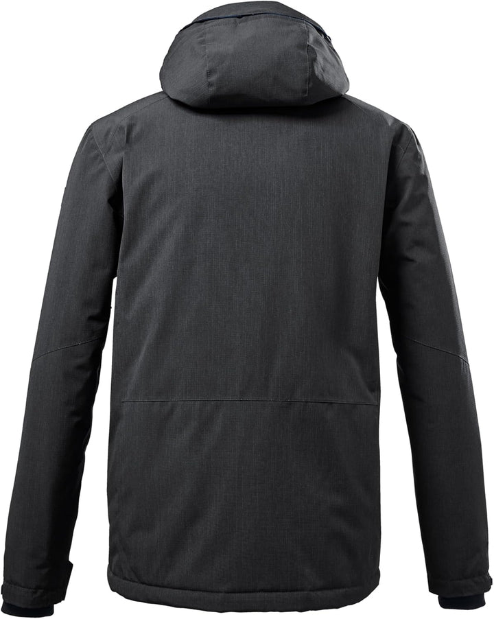 Killtec Herren Kow 161 Mn Jckt Funktionsjacke mit abzippbarer Kapuze S Schwarz, S Schwarz