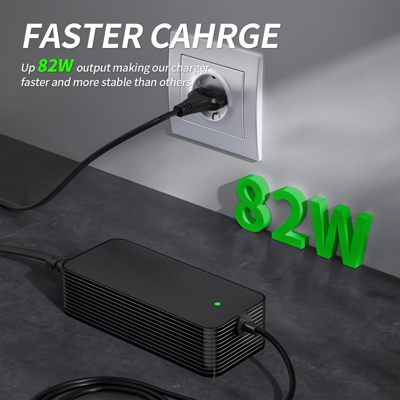 Prodrocam Scooter Ladegerät für Xiaomi Mi4 Pro, 41V 2A Batterie Ladegerät für Elektroroller Scooter