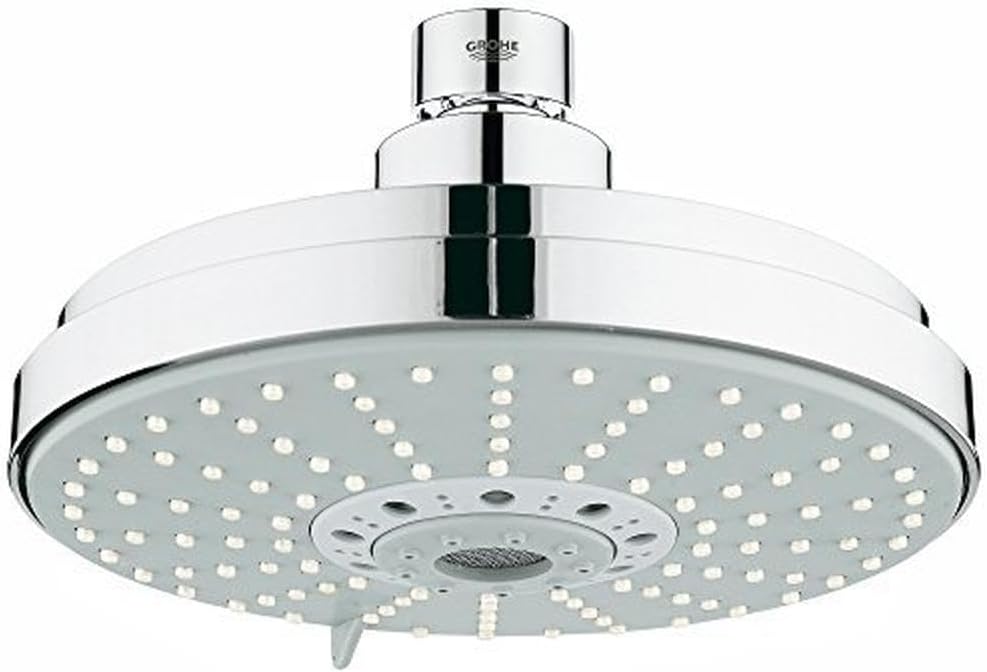 GROHE Rainshower Cosmopolitan 160 - Kopfbrause (wassersparend, 4 Strahlarten, Antikalk- System, lang