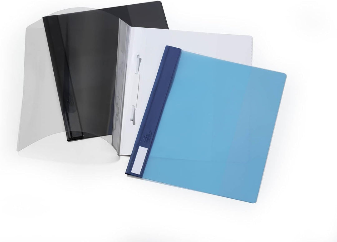 Durable Sichthefter Trend, für Din A4, Überbreite, 25-er Packung, dunkelrosa, 268134, dunkelrosa