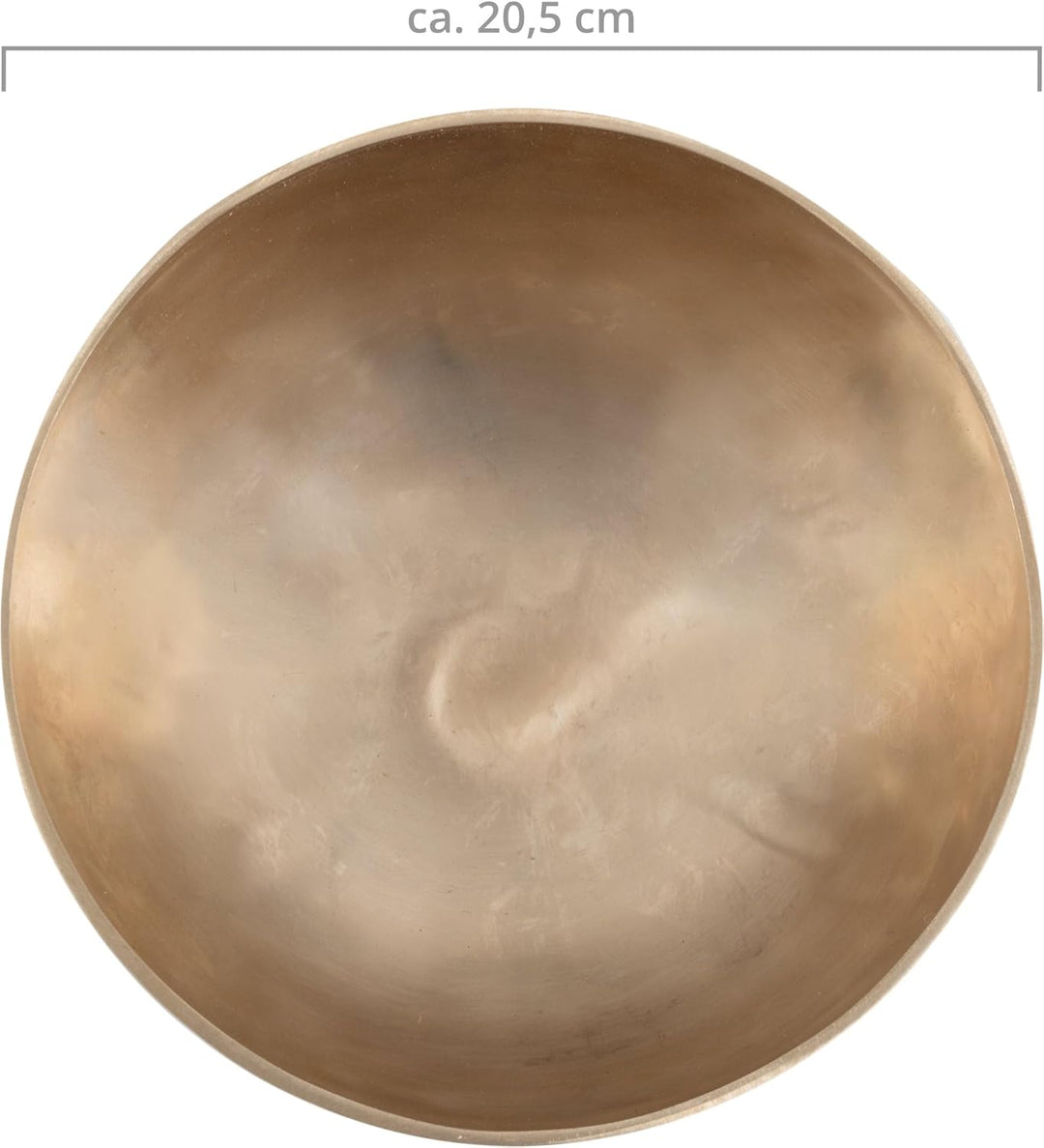 XDrum Therapeutische Klangschale Ton E - auf Ton E gestimmt - für Nabel-Chakra (Manipura) - Durchmes