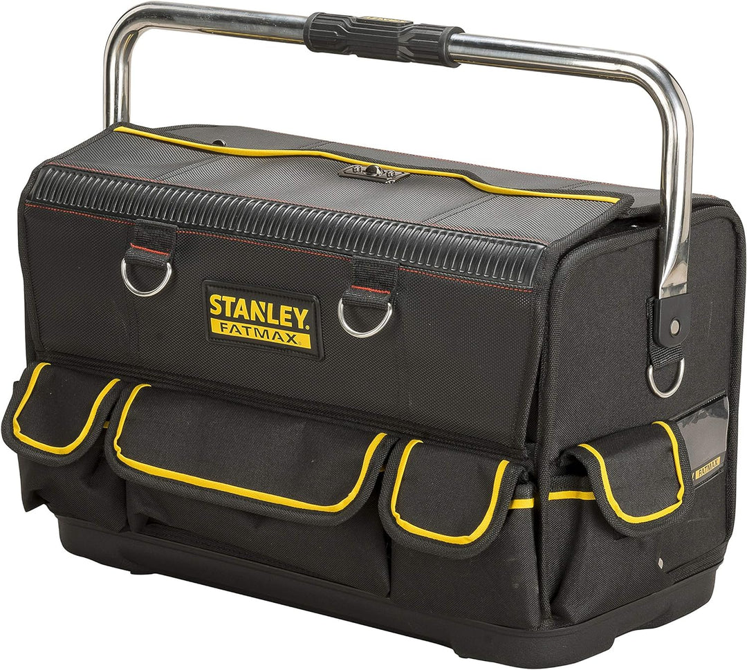 Stanley FatMax Installateur-Werkzeugtasche (52x28x31cm, doppelseitige Öffnungsmöglichkeit, ergonomis