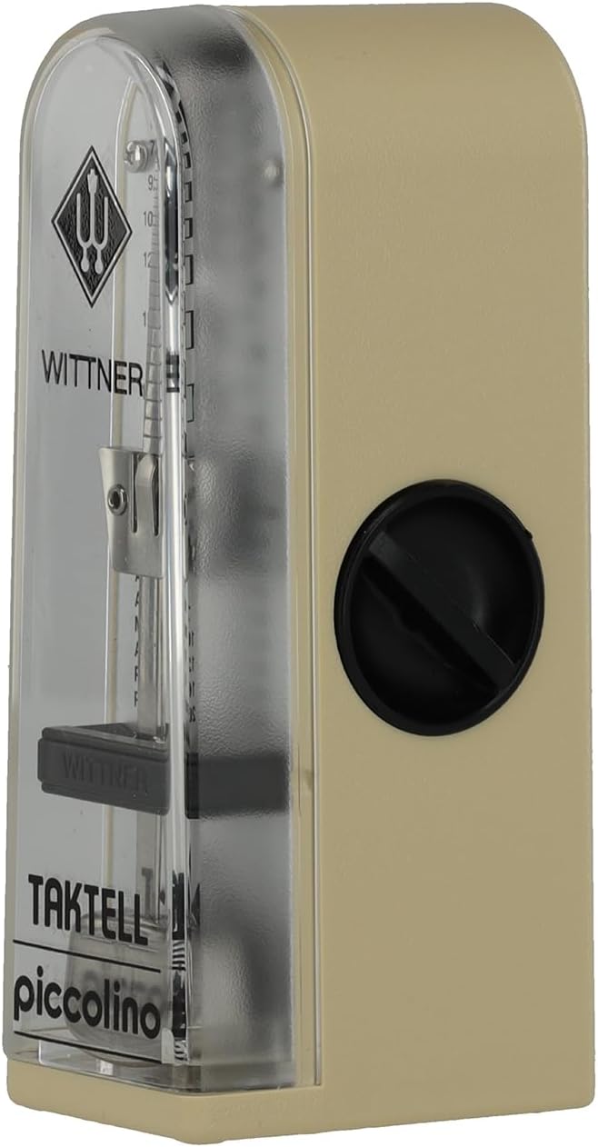 Wittner Metronom 890121 Kunststoffgehäuse ohne Glocke Taktell Piccolino elfenbein, elfenbein