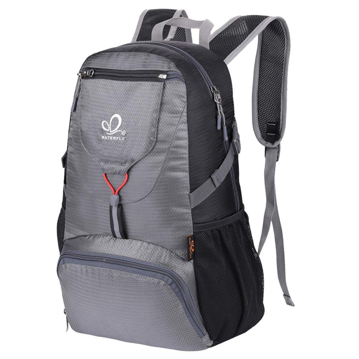 WATERFLY Ultraleicht Faltbar Klein Rucksack: 20L Leicht Packable Wanderrucksack Tagesrucksack Trekki