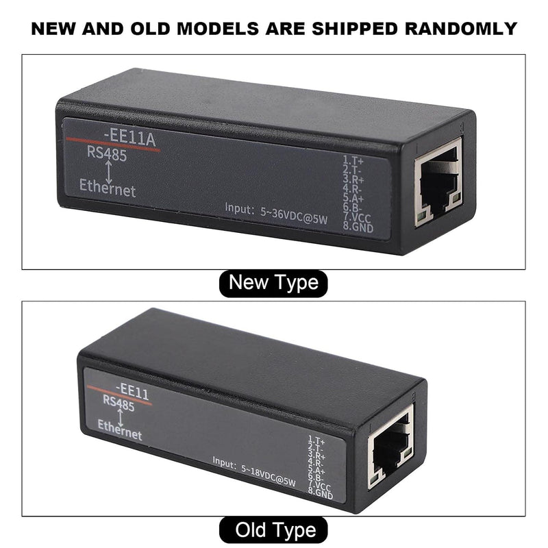 Fafeicy HF7121 RS485 Serial Server Kommunikationsmodul, Ethernet Serial Server, mit 5-36 VDC, für Et