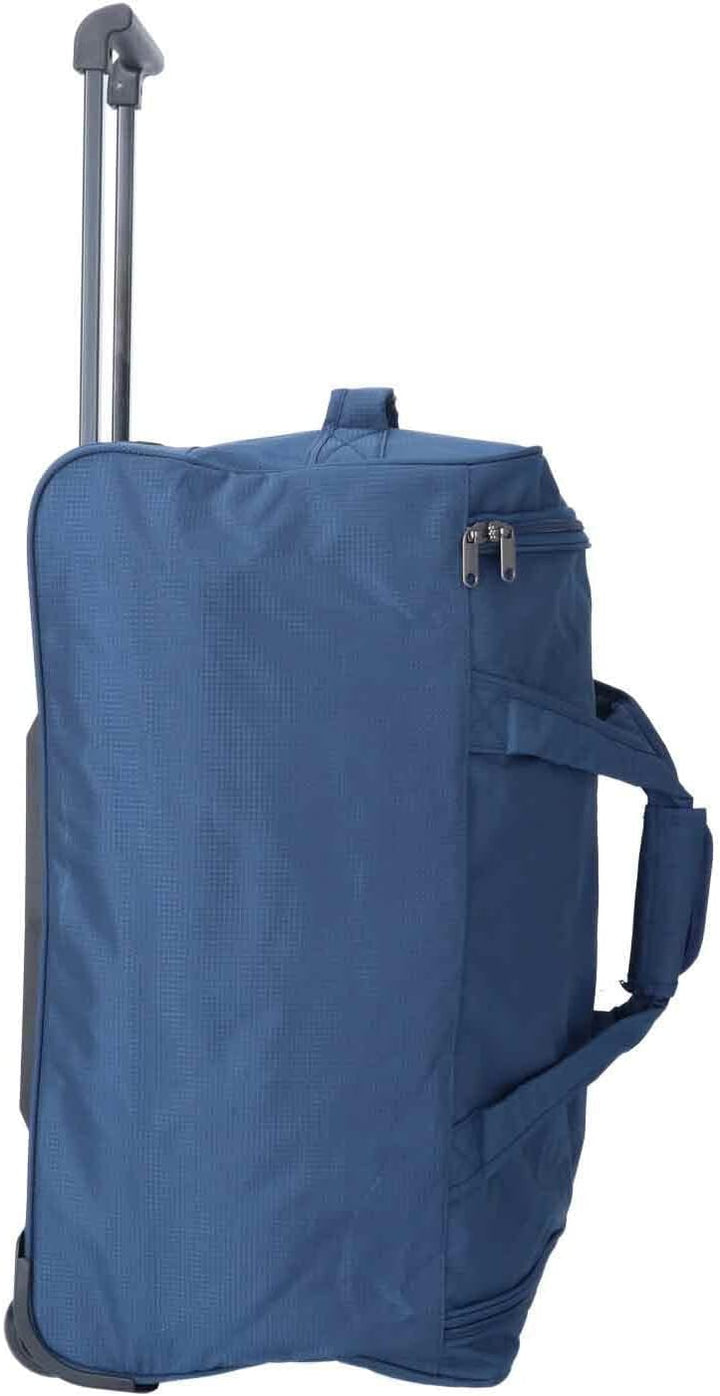 TheTrueC Rollenreisetasche 60cm Trolley Koffer Sporttasche Navy
