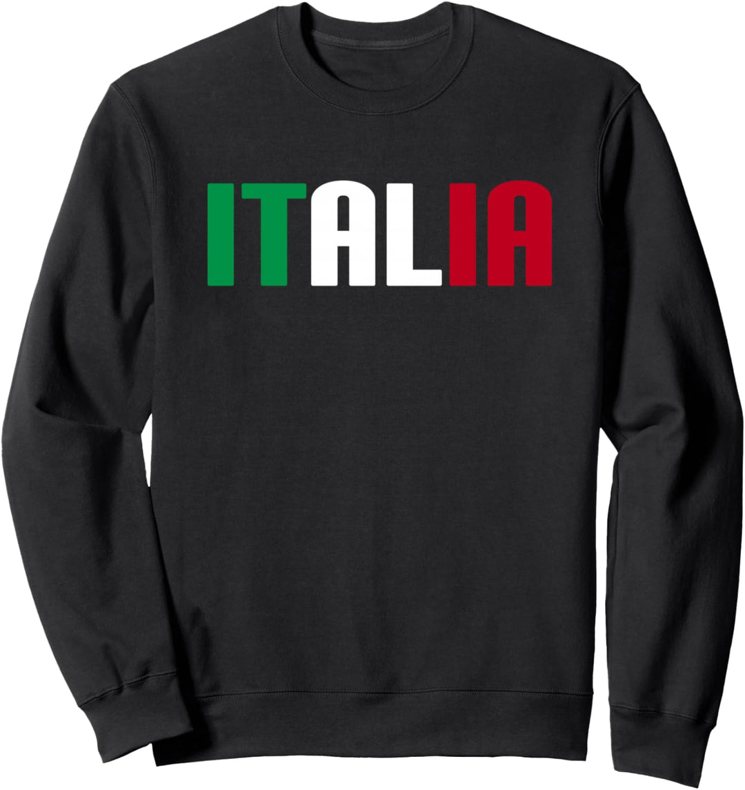 ITALIA Flagge | Damen Herren Kinder ITALIEN ITALIA Sweatshirt