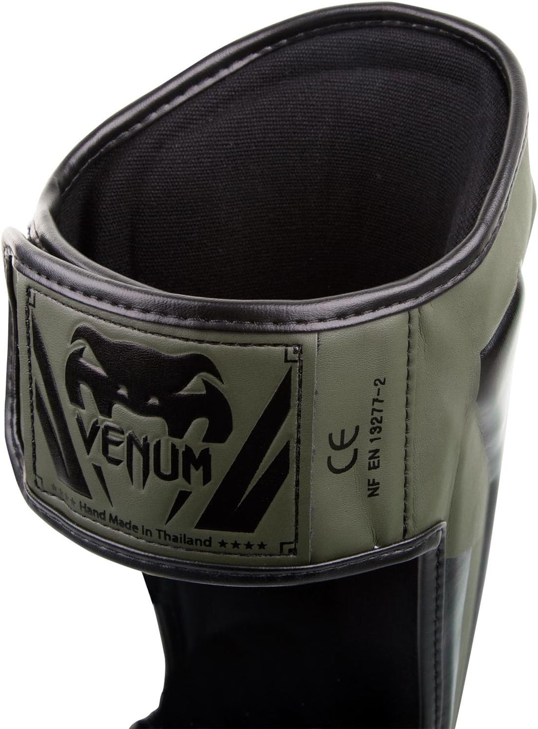 Venum Elite Boxen Schienbeinschutz M Khaki/Schwarz, M Khaki/Schwarz