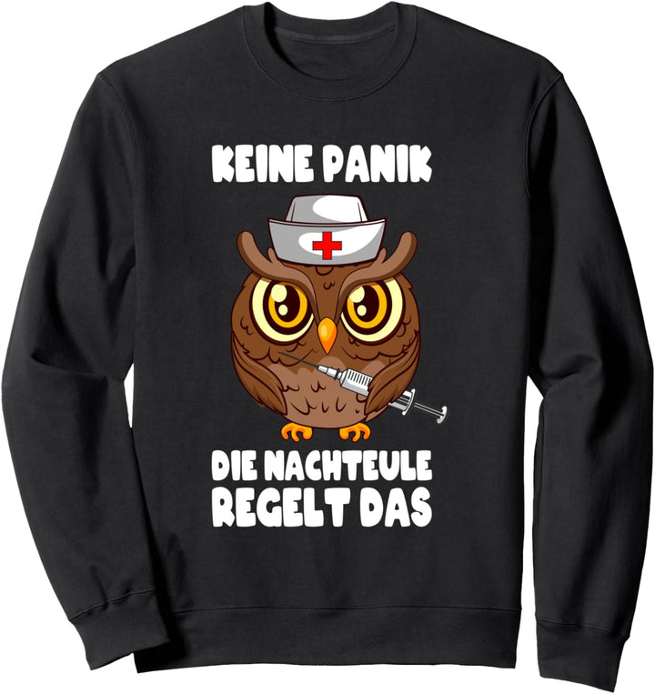 Krankenschwester Nachtschwester Pflegekraft Anerkenunngs Sweatshirt
