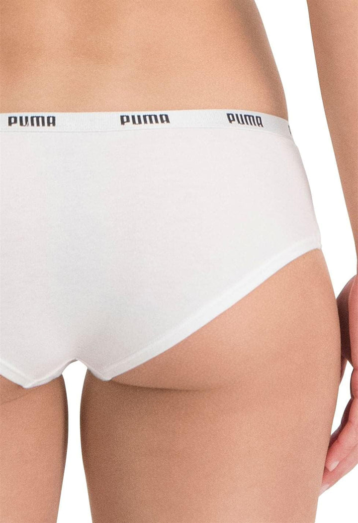PUMA Damen Hipster Höschen (3er Pack) XS Weiss, XS Weiss