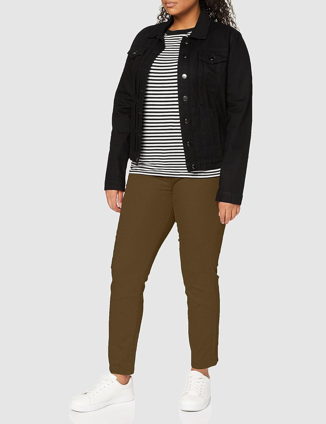 7 For All Mankind Damen Roxanne Ankle Casual Pants 23 Grün, 23 Grün