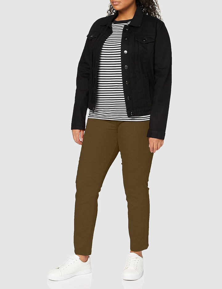 7 For All Mankind Damen Roxanne Ankle Casual Pants 23 Grün, 23 Grün