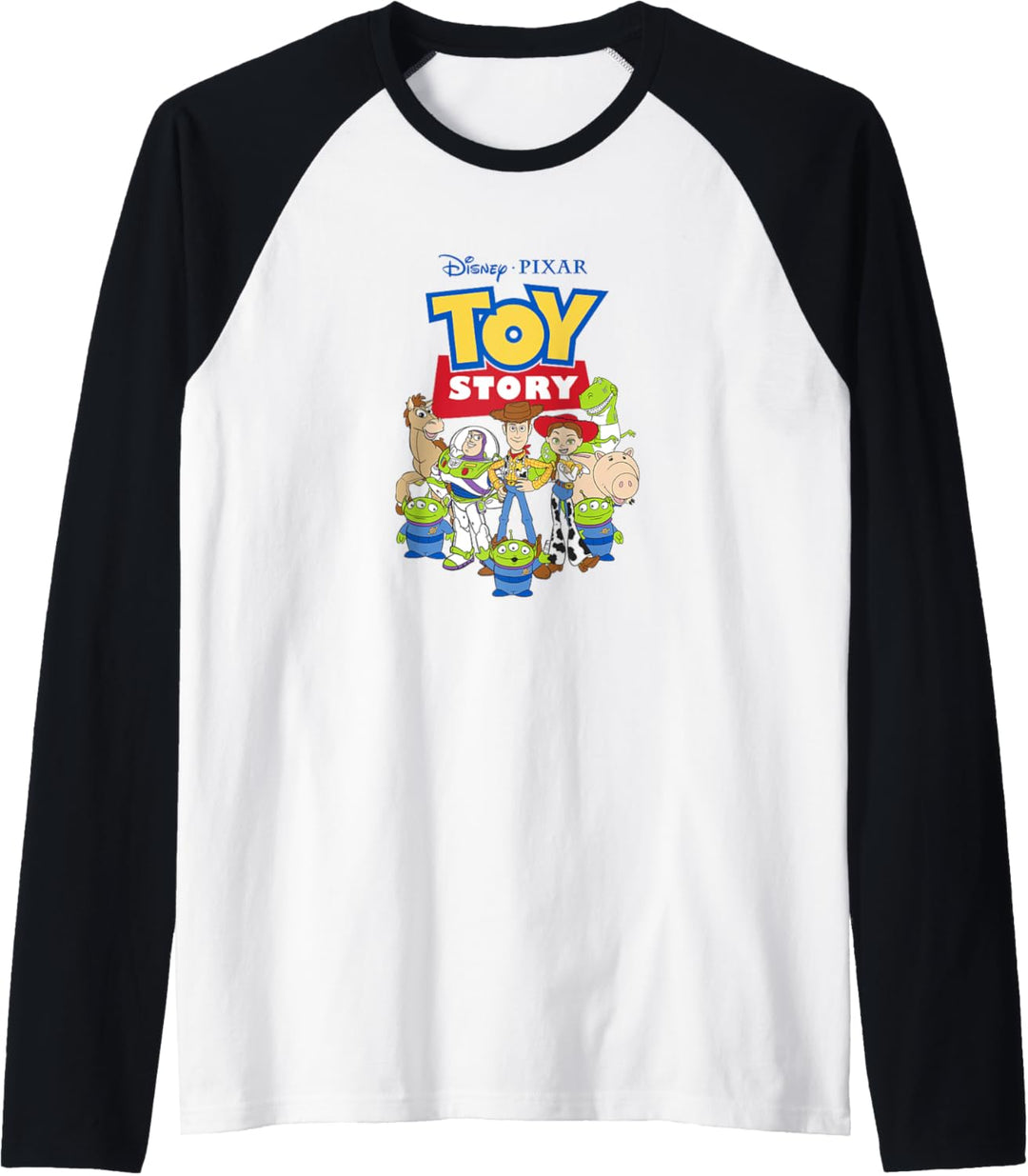 Disney Pixar Toy Story Buzz Woody Jessie Raglan