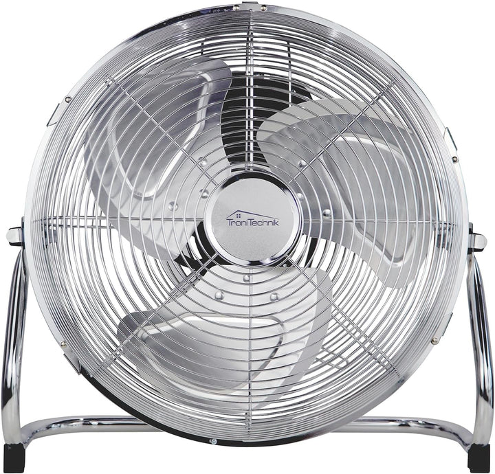 Tronitechnik® L Windmaschine mit 35 cm Ø | Ventilator Verstellbarer Winkel | Bodenventilator 3 Stufe