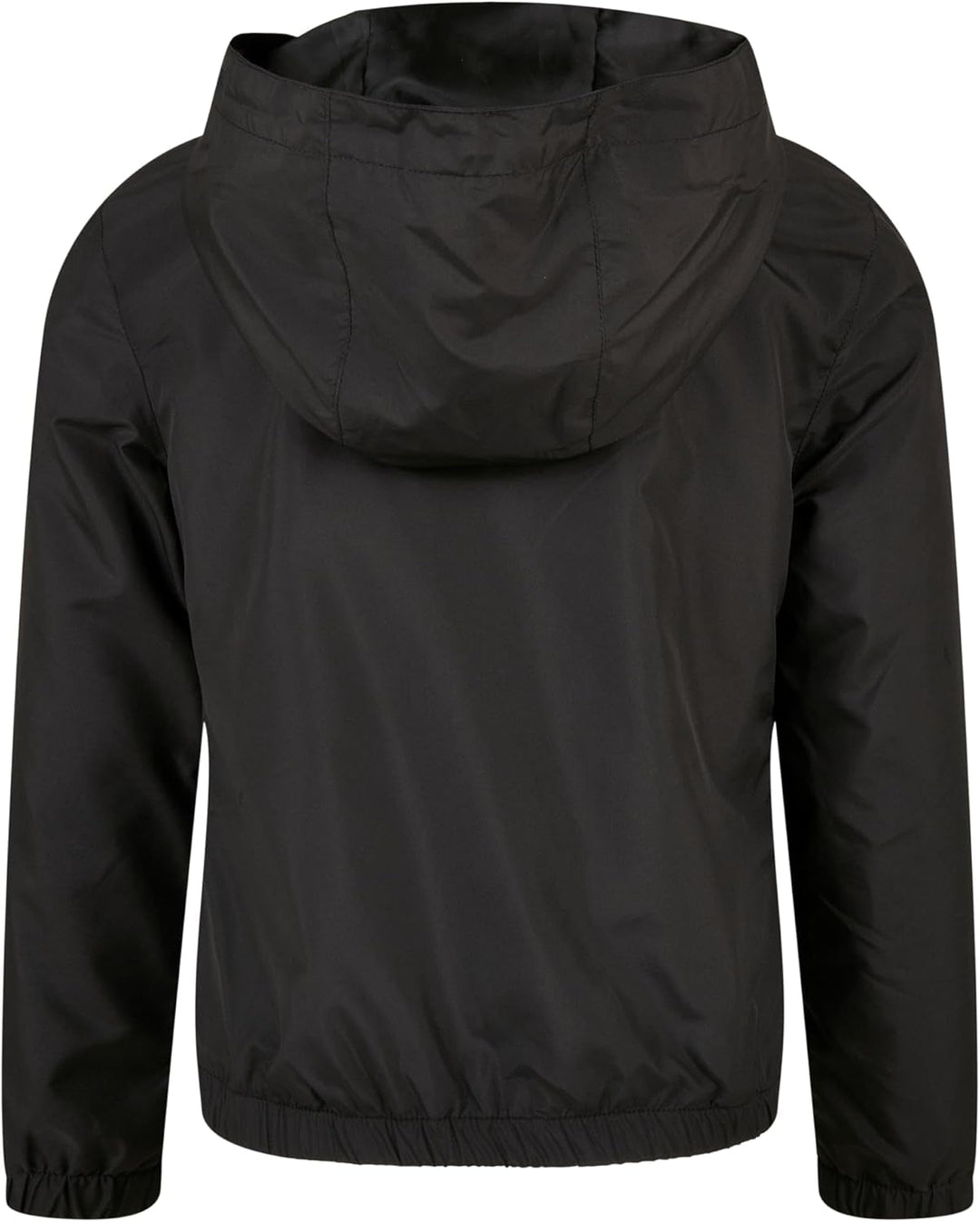 Urban Classics Damen Girls Basic Pullover Jacket 122-128 Schwarz, 122-128 Schwarz