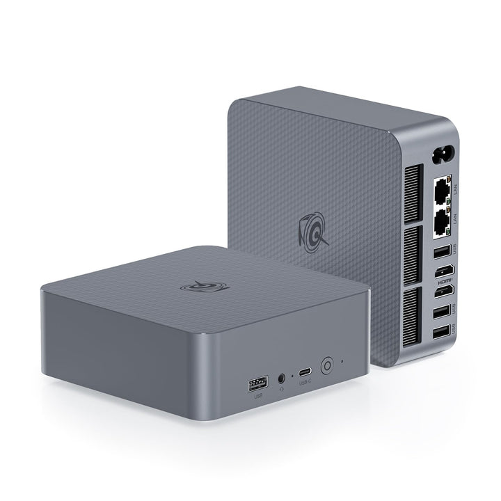 Beelink Mini PC EQR5, AMD Ryzen 7 5825U, 8C/16T, bis zu 4.5Ghz, Mini Computer 16GB DDR4 RAM 500GB PC
