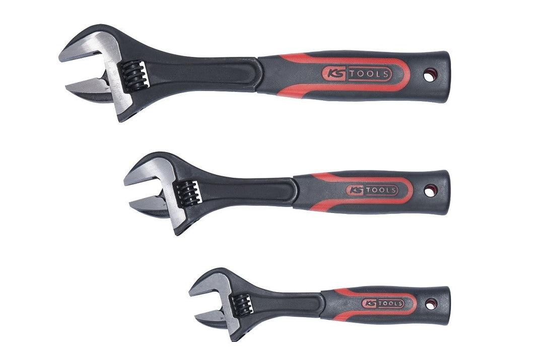 KS Tools 577.0199 CLASSIC Rollgabelschlüssel-Satz 2-Komponenten-Griff, 3-tlg.