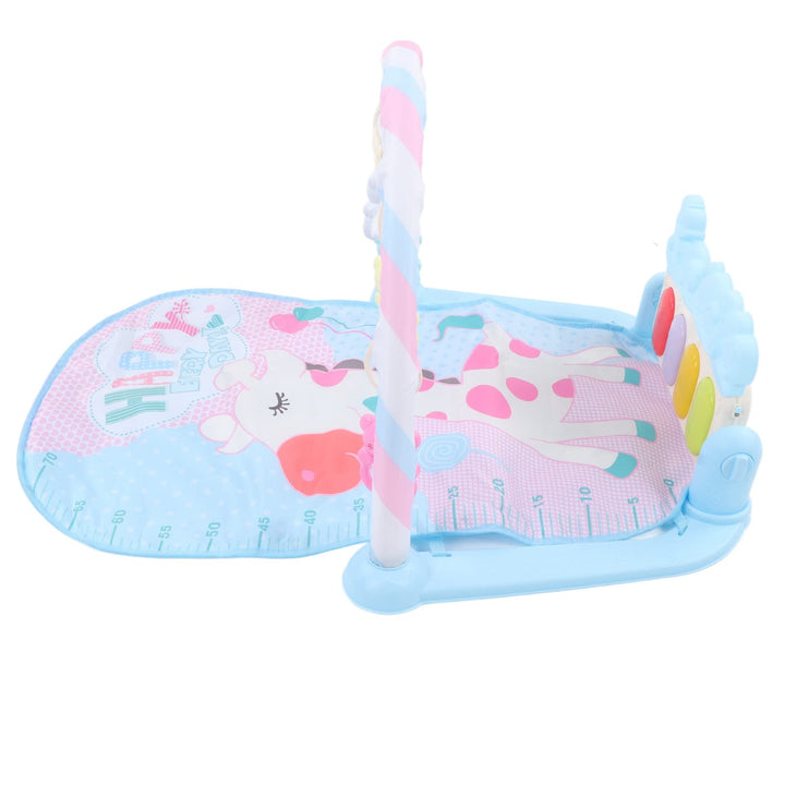 Baby Kick Play Piano Lernspielzeug Multifunktionale Babyspielmatte mit Klavierrasseln Babys